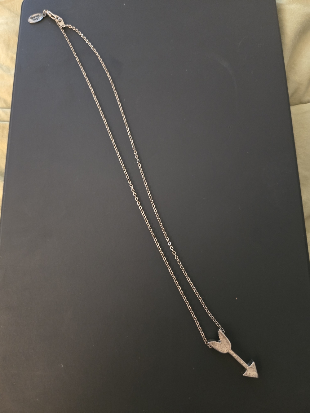Alisa Michelle Silver Arrow Pendant Necklace